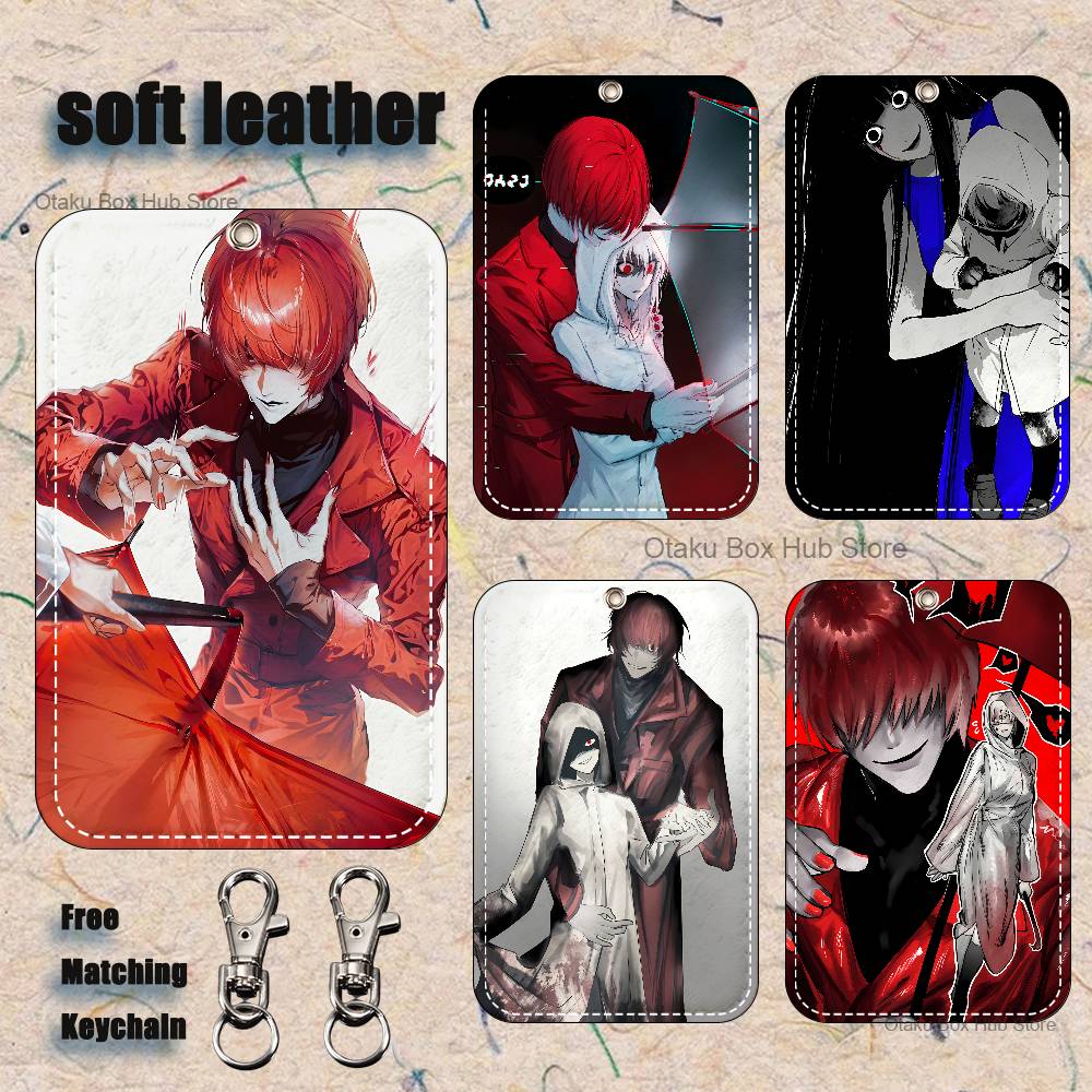 Leather Work - H-Homicipher S Holder Keychain For Bank
