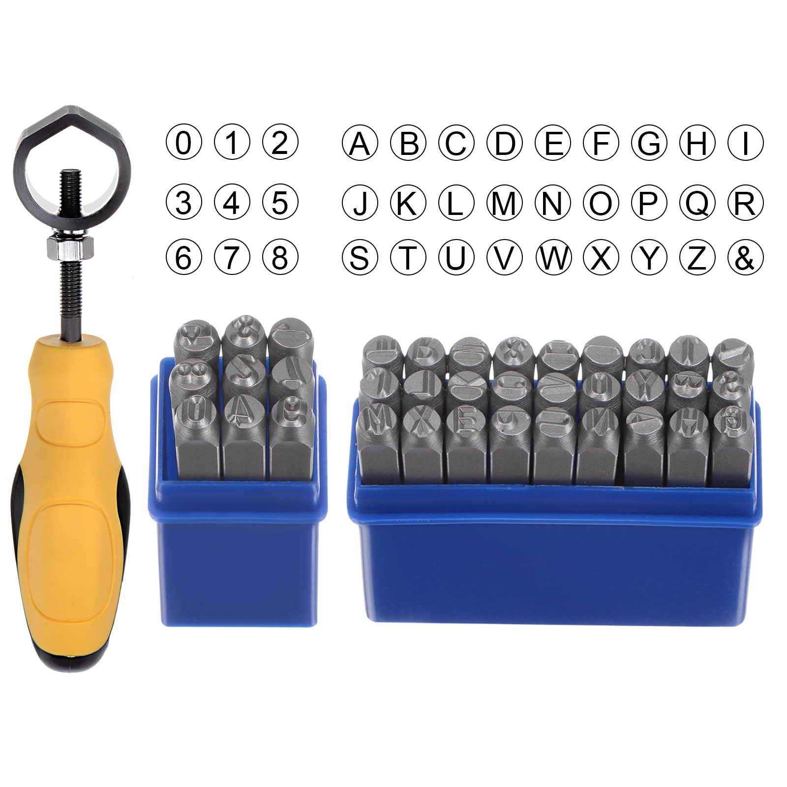 Leatherwork Punch - Metal Stamping Kit 6mm 10mm 12.5mm