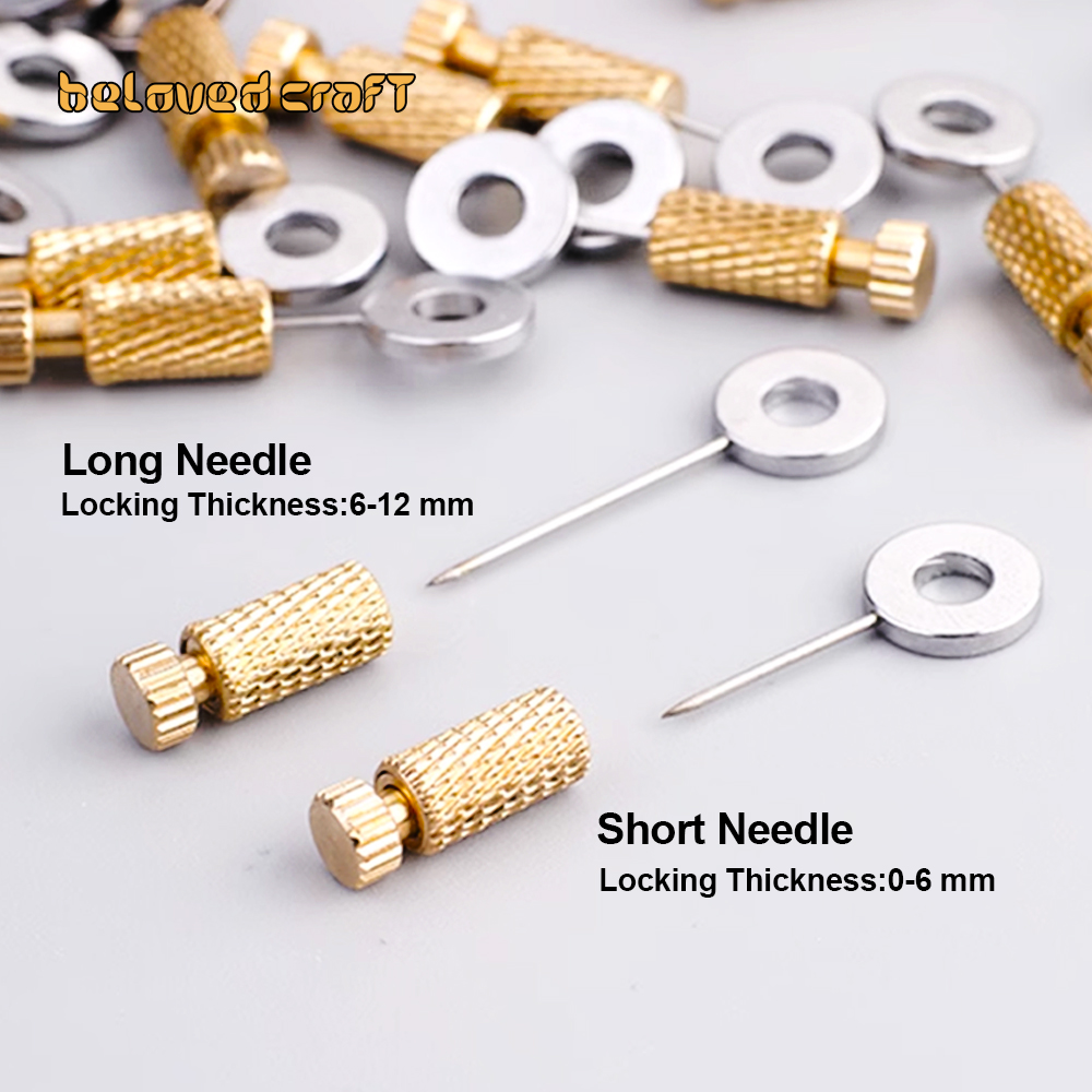 Leatherwork Hand Sewing Needles - Belovedcraft 10Pcs Leather Stitching Positioning Needles