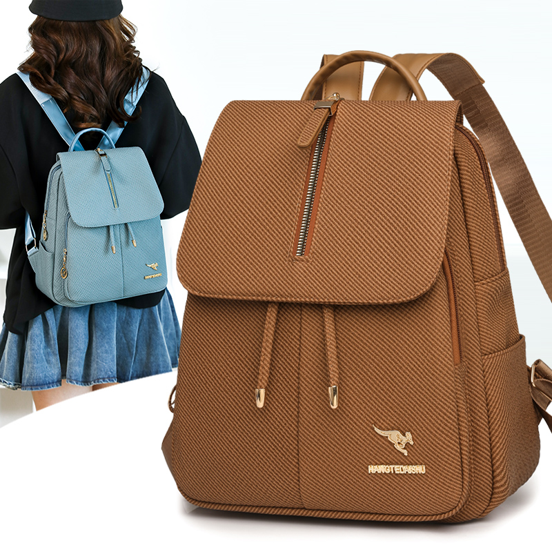Durable Womens Travel Backpack - Leather Work Womens Backpack ulasan dan harga