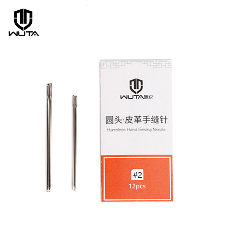 WUTA 12pcs Leathercraft Sewing - Leatherwork Needles ulasan dan harga