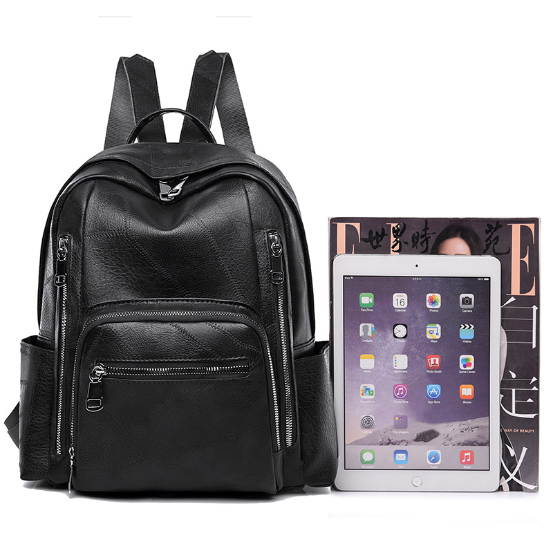 Women Fashion PU Leather Backp - Leather Work Womens Backpack ulasan dan harga