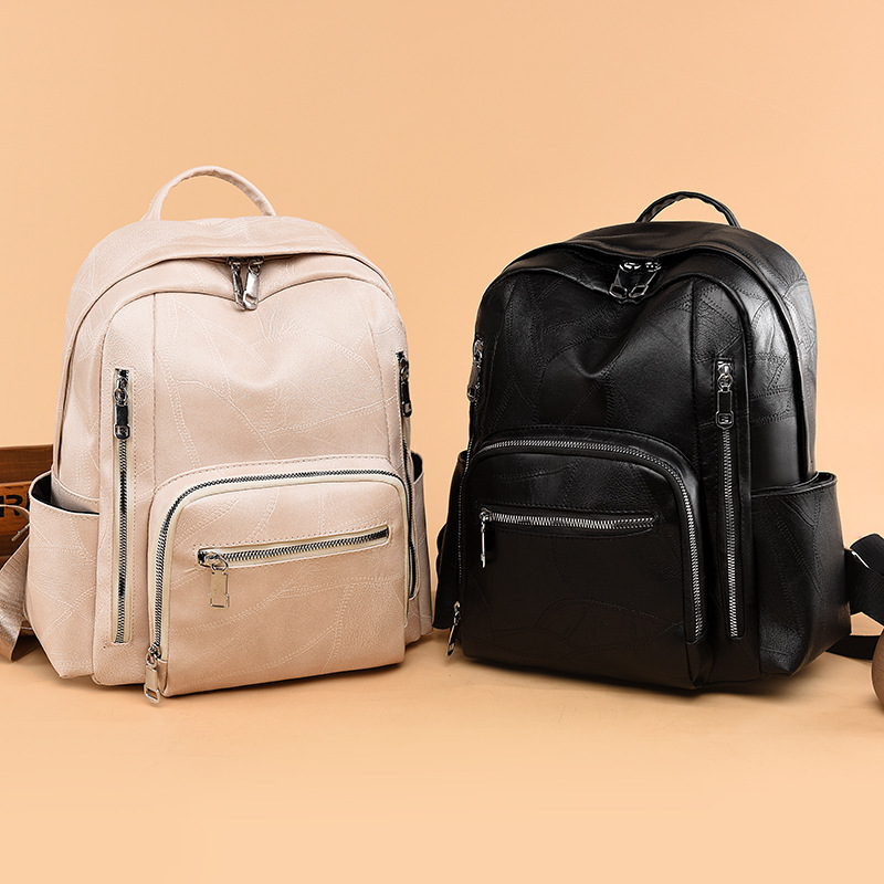 Women Fashion PU Leather Backp - Leather Work Womens Backpack ulasan dan harga