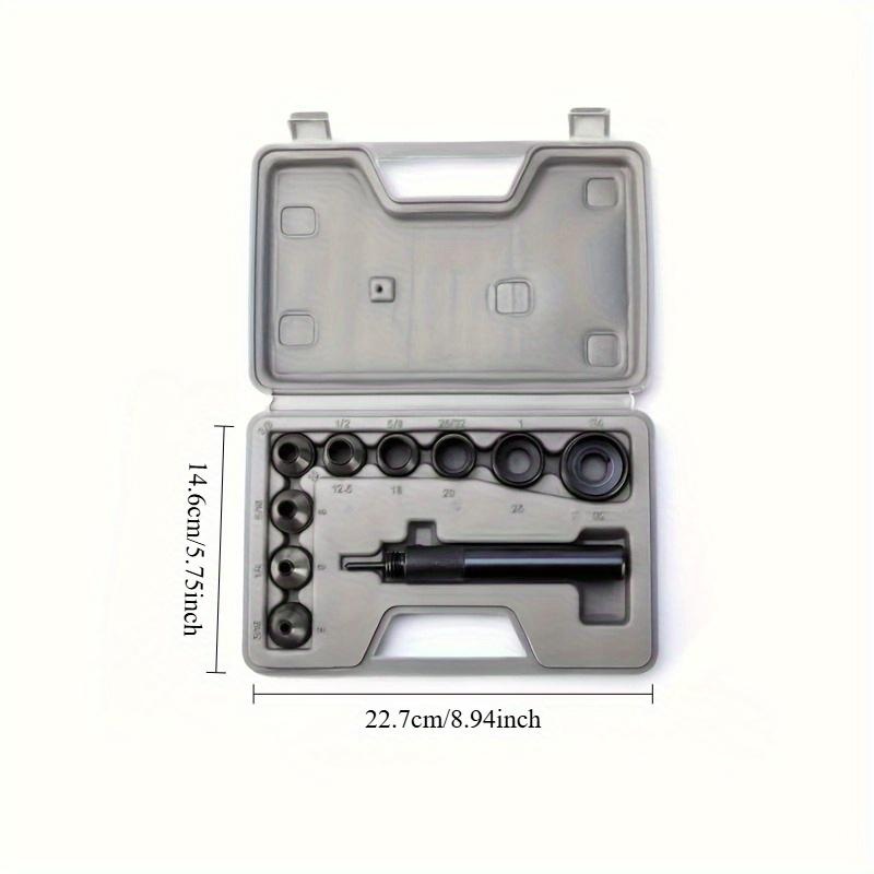 10Pcs Hollow Punch Set Heavy‑D - Leatherwork Punch ulasan dan harga