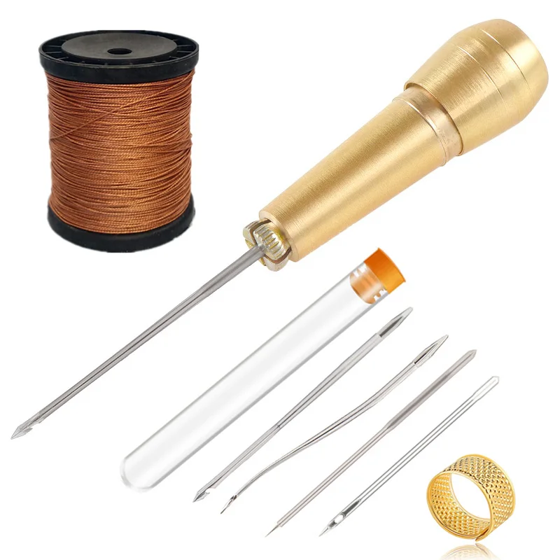 Leather Sewing Kit DIY Leather - Leatherwork Needles ulasan dan harga