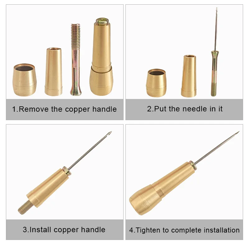 Leather Sewing Kit DIY Leather - Leatherwork Needles ulasan dan harga