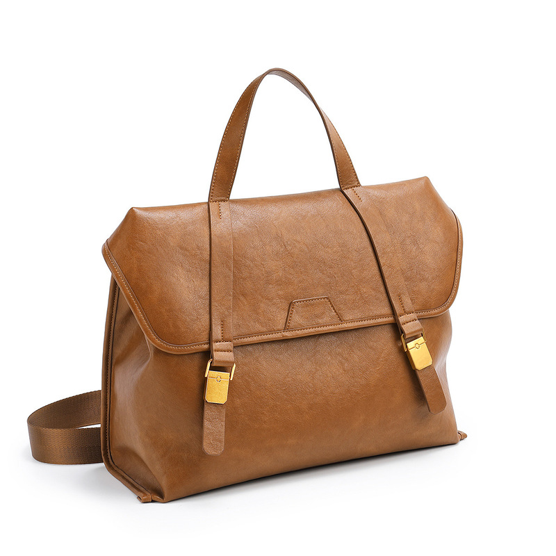 100% genuine leather Vintage S - Leather Work Womens Backpack ulasan dan harga