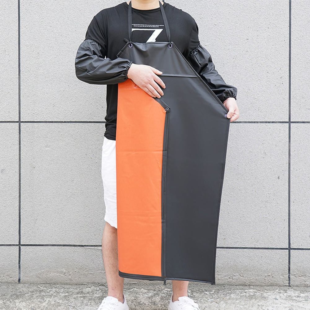 Soft PU Leather Kitchen Apron  - Leatherwork Apron ulasan dan harga
