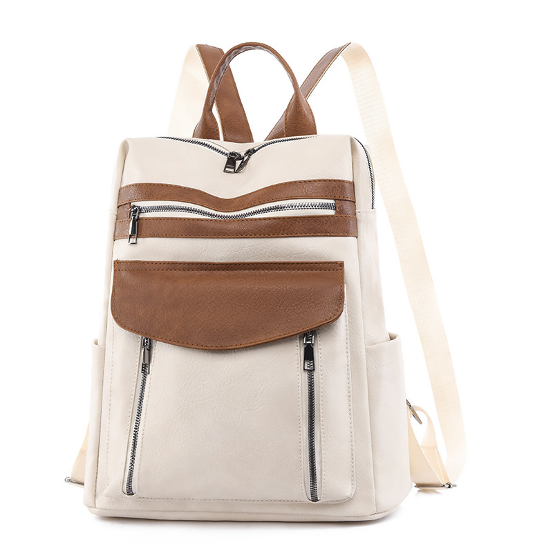 New Arrival Leather Laptop PU  - Leather Work Womens Backpack ulasan dan harga