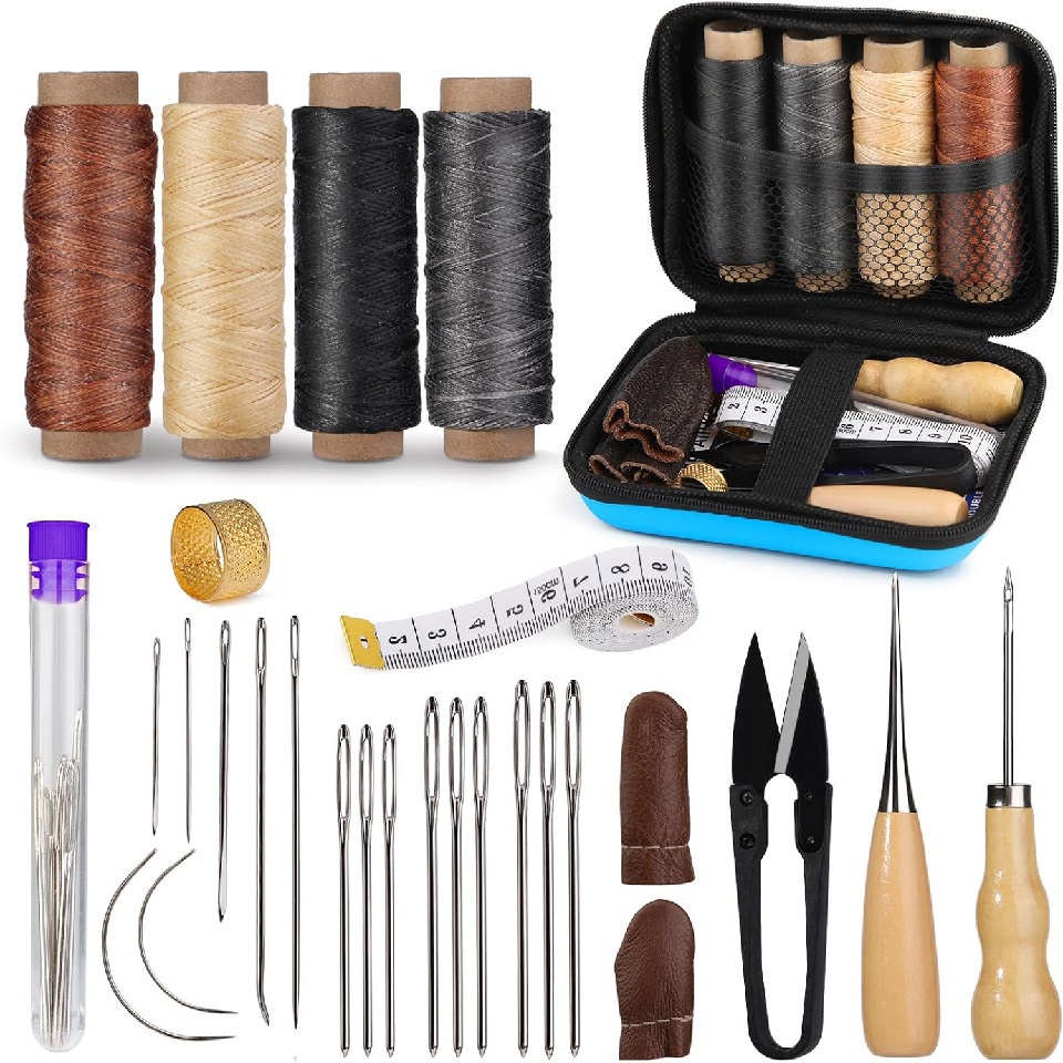 BUDDUR Leather Sewing Tools Ki - Leatherwork Needles ulasan dan harga
