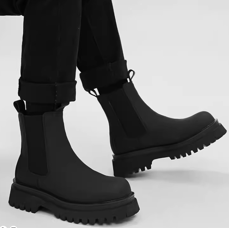 Men Lug Boots Classic England  - Leather Work Western ulasan dan harga