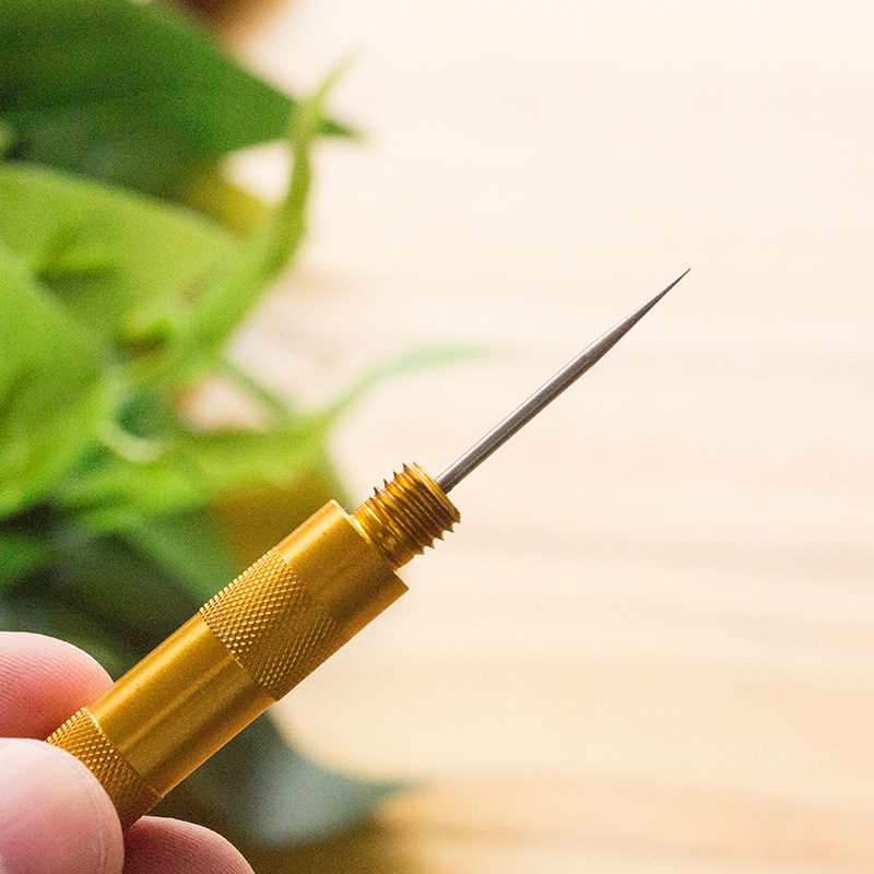Mini Leather Sewing Awl Tool F - Leatherwork Needles ulasan dan harga