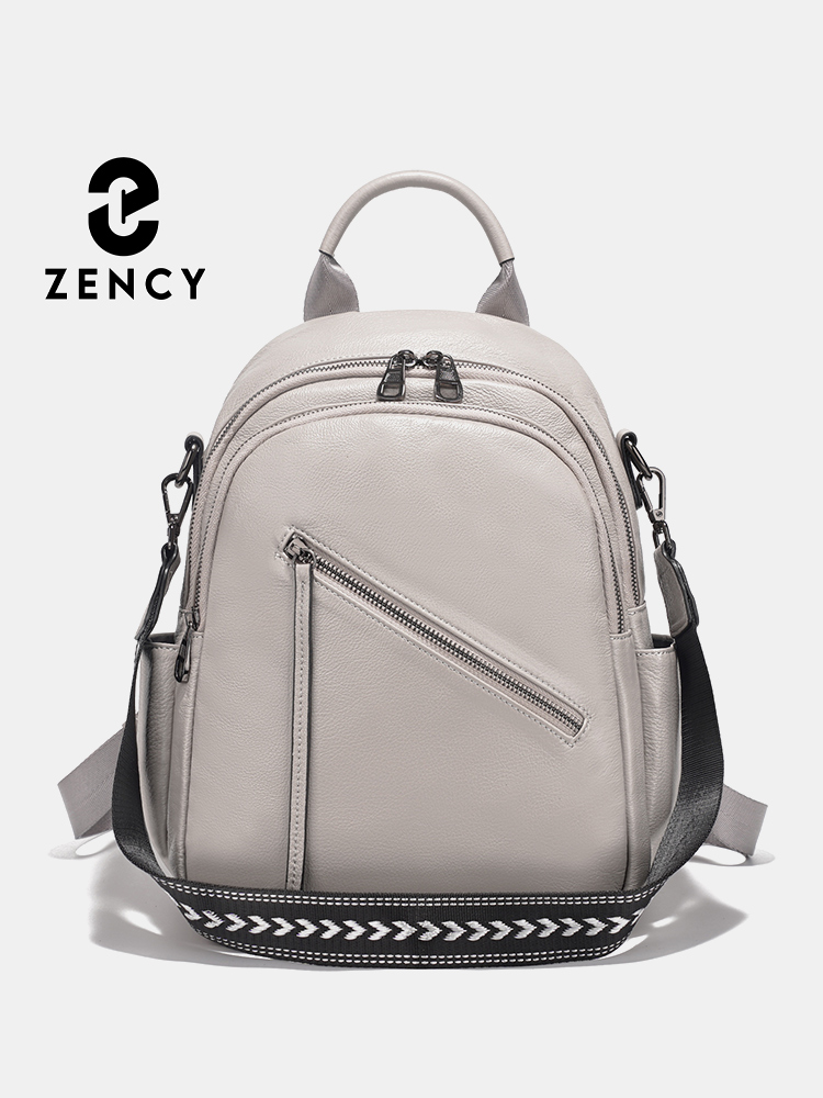 Zency Women's Genuine Leather  - Leather Work Womens Backpack ulasan dan harga