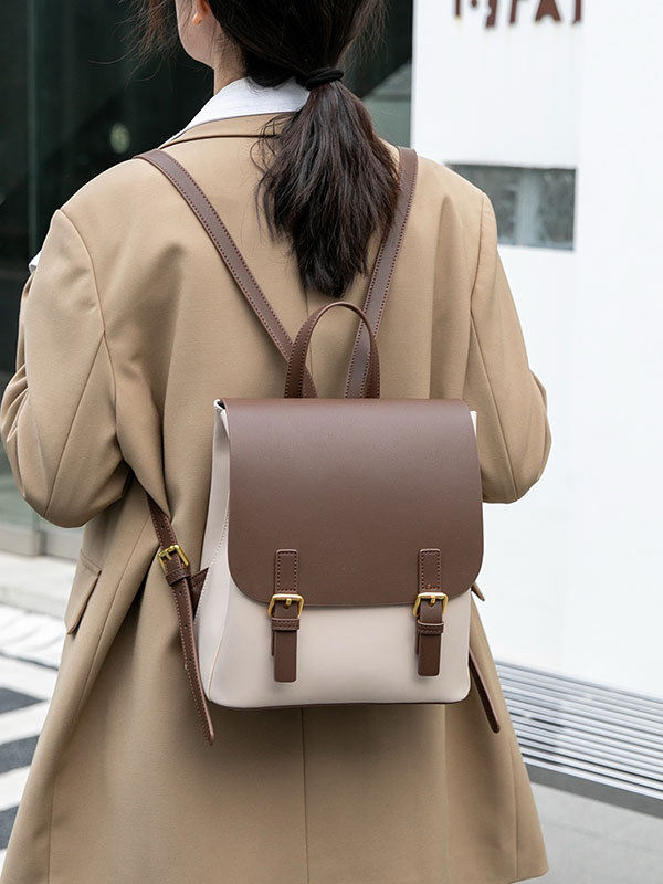 Fashion Women's Small Backpack - Leather Work Womens Backpack ulasan dan harga