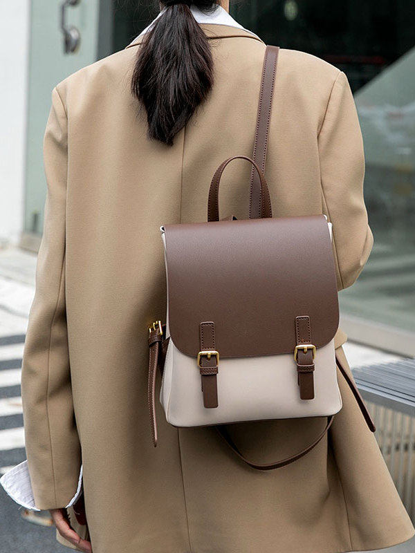 Fashion Women's Small Backpack - Leather Work Womens Backpack ulasan dan harga