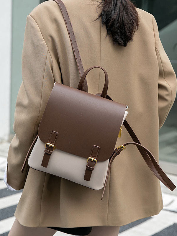 Fashion Women's Small Backpack - Leather Work Womens Backpack ulasan dan harga