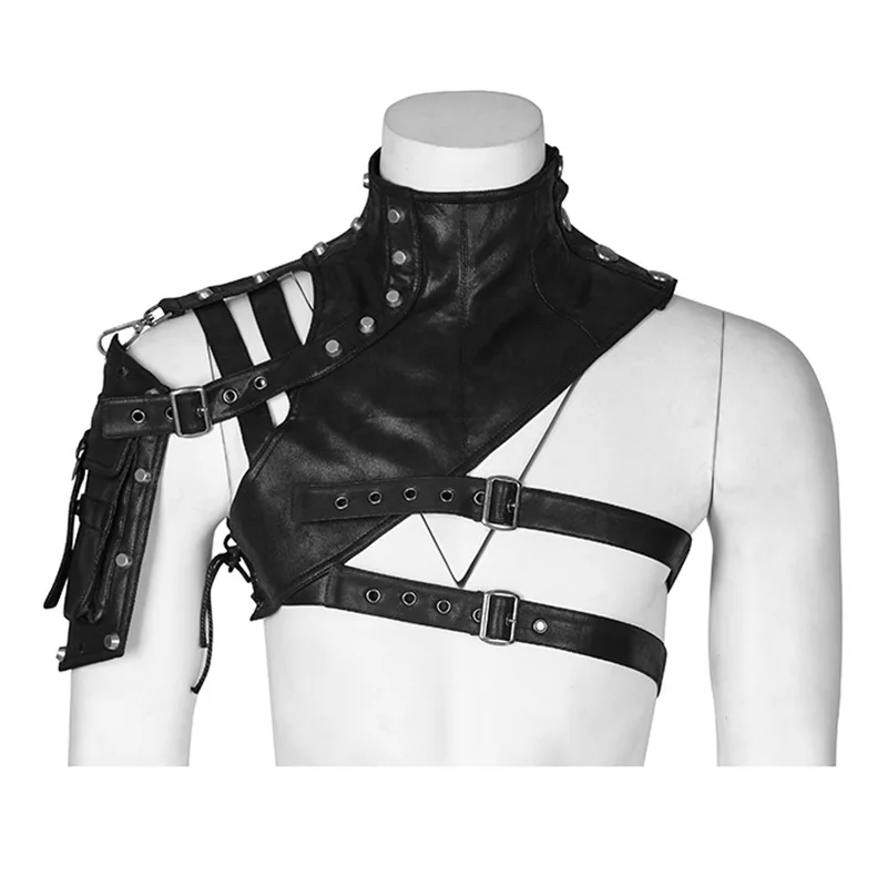 Steampunk Medieval Leather Arm - Leather Work Jacket ulasan dan harga