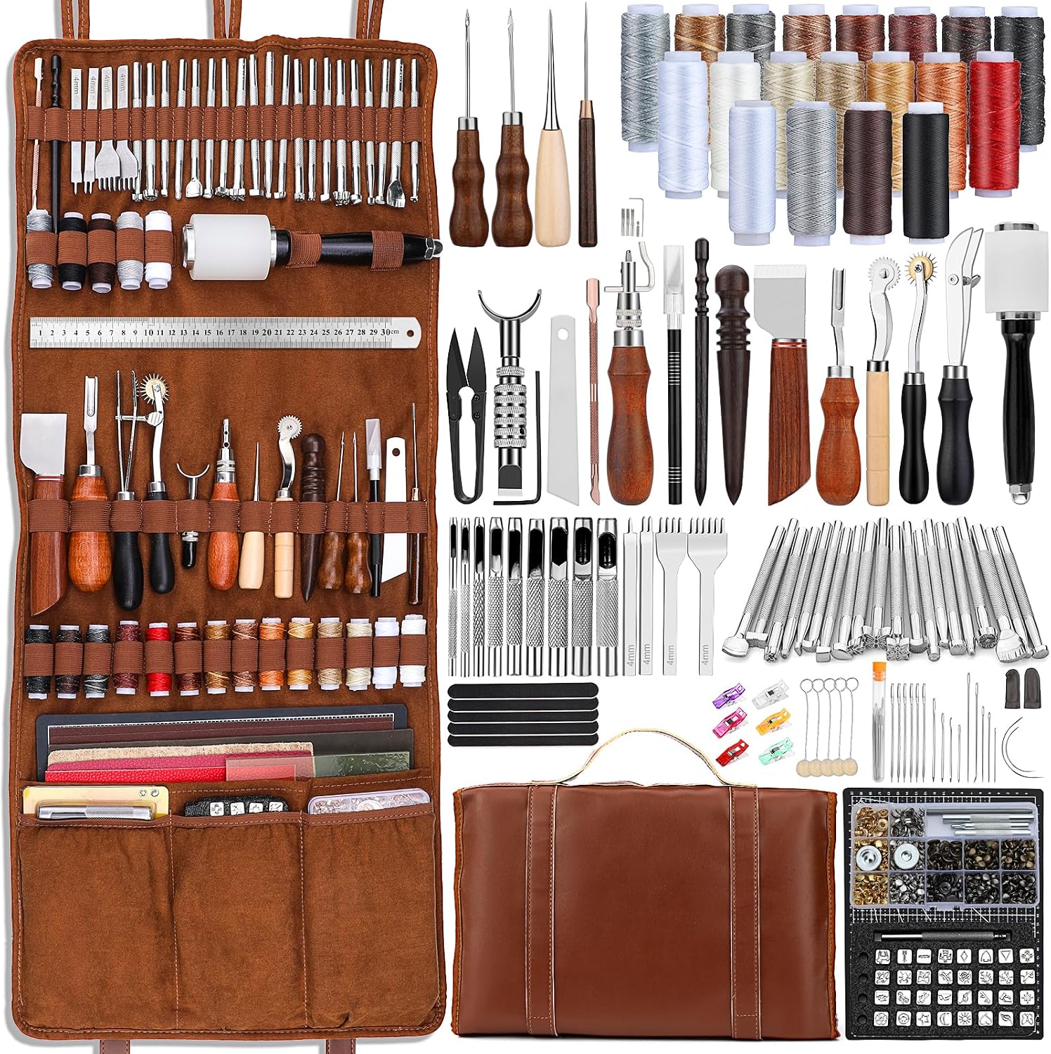 Leather Tooling Kit Leather Cr - Leather Work ulasan dan harga