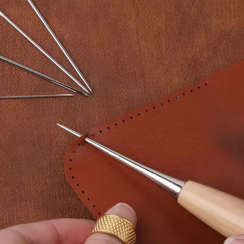 13 Pcs Leather Sewing Set Hand - Leatherwork Needles ulasan dan harga