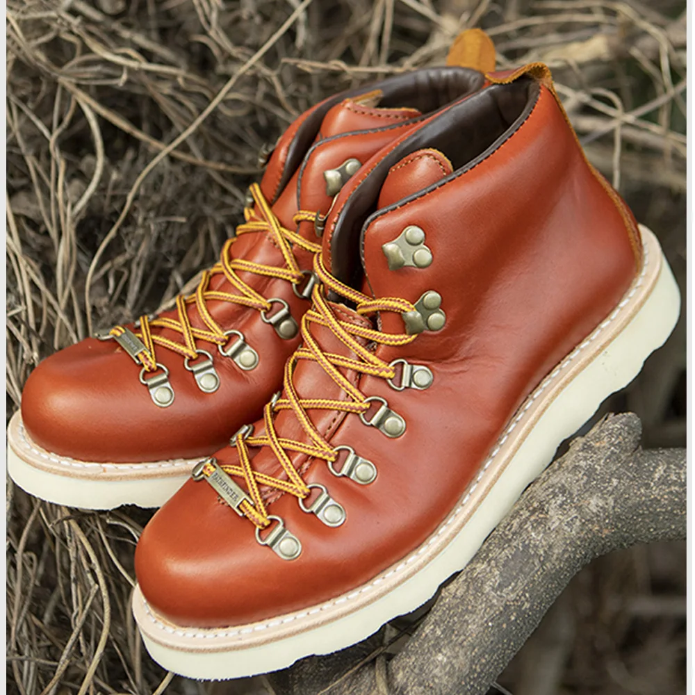 pf Fashion Men's Genuine Leath - Leather Work Western ulasan dan harga