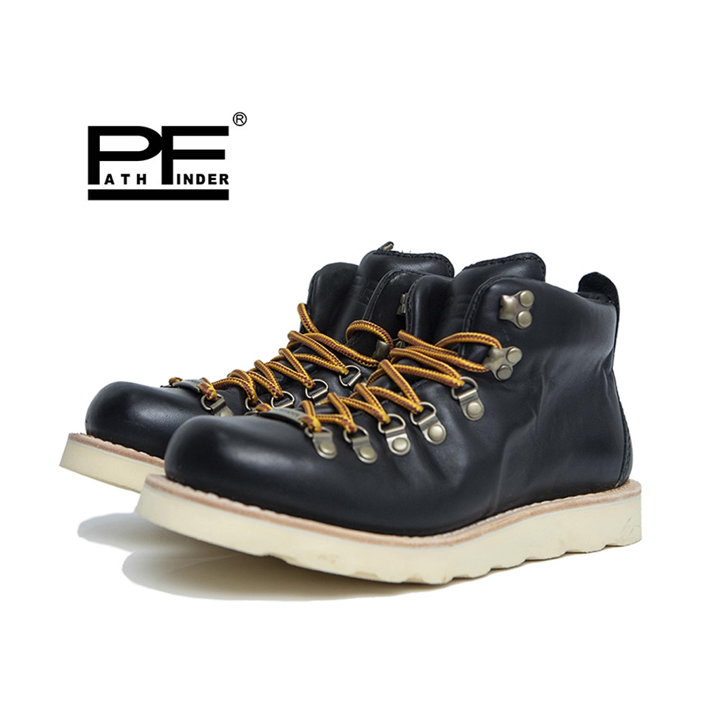 pf Fashion Men's Genuine Leath - Leather Work Western ulasan dan harga