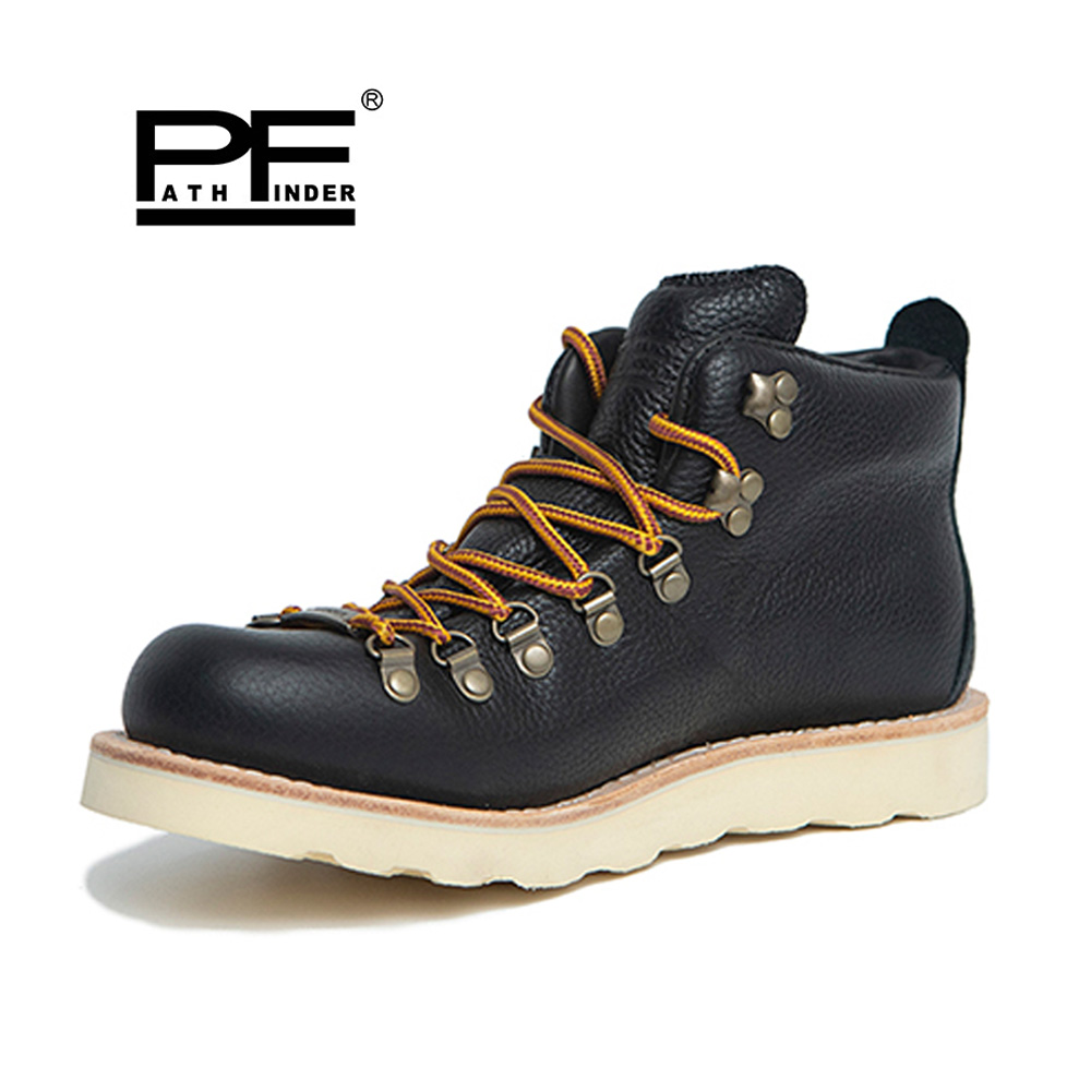 pf Fashion Men's Genuine Leath - Leather Work Western ulasan dan harga