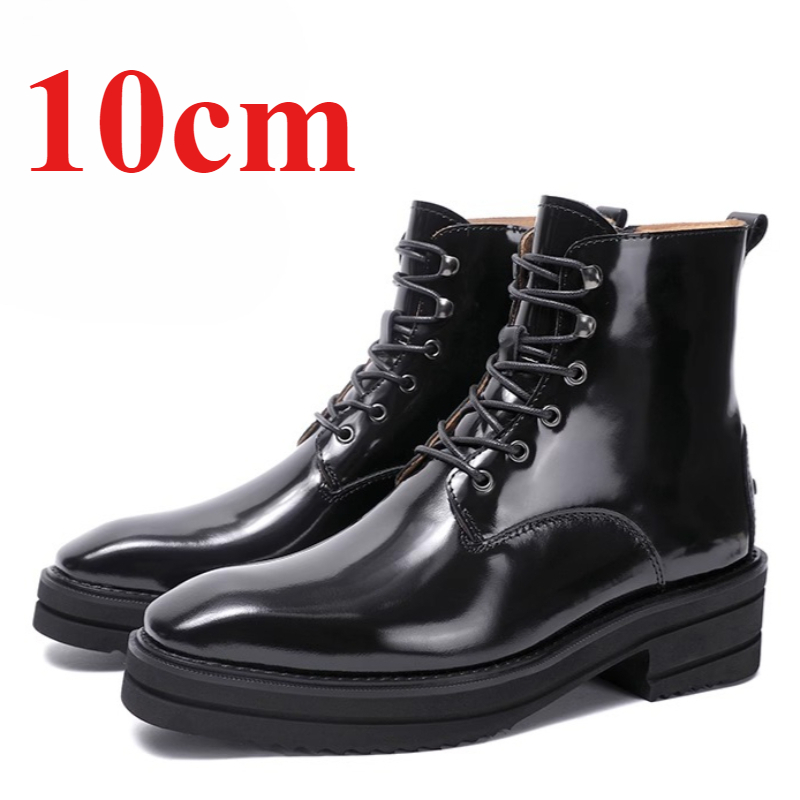 Invisible Height Increased Boo - Leather Work Western ulasan dan harga