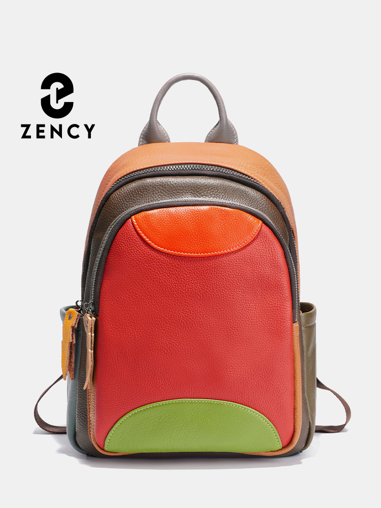Zency Women's Genuine Leather  - Leather Work Womens Backpack ulasan dan harga