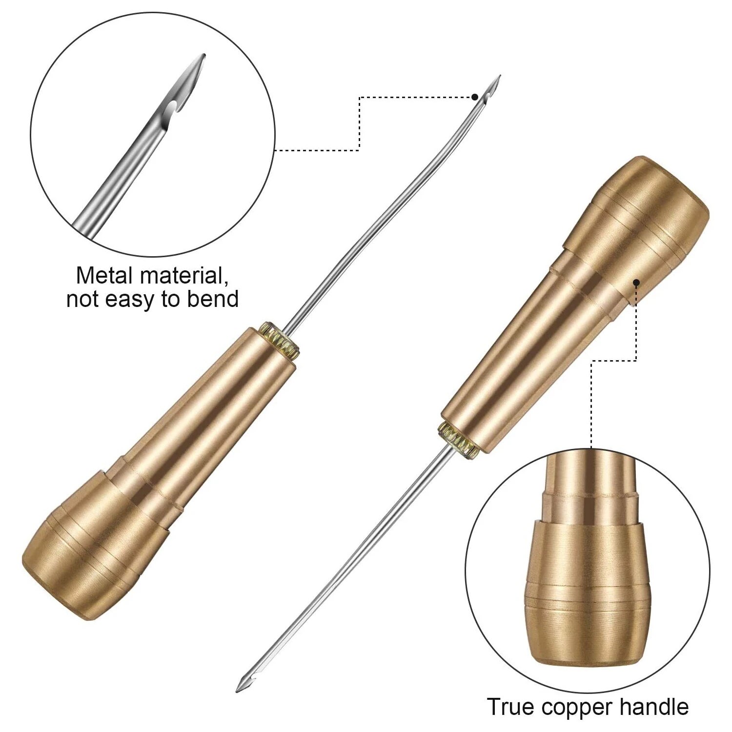 Leather Sewing Kit DIY Leather - Leatherwork Needles ulasan dan harga