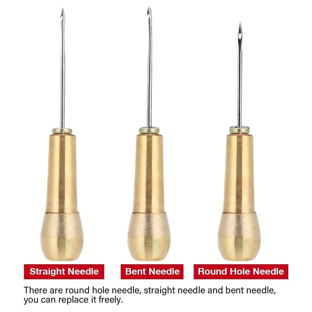 Leather Sewing Kit DIY Leather - Leatherwork Needles ulasan dan harga