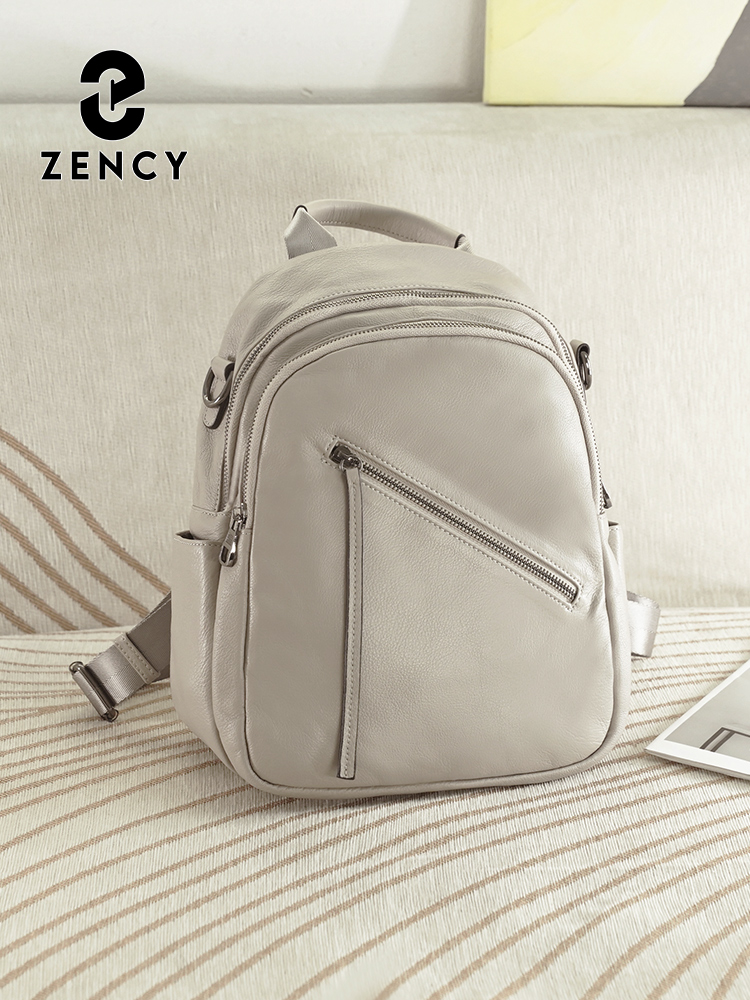 Zency Women's Genuine Leather  - Leather Work Womens Backpack ulasan dan harga