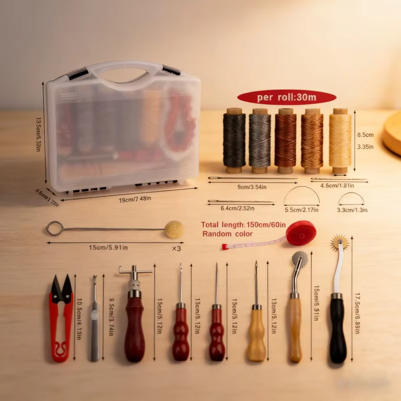 Leather Craft Tool Kit Leather - Leatherwork Punch ulasan dan harga