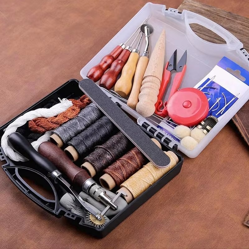 Leather Craft Tool Kit Leather - Leatherwork Punch ulasan dan harga