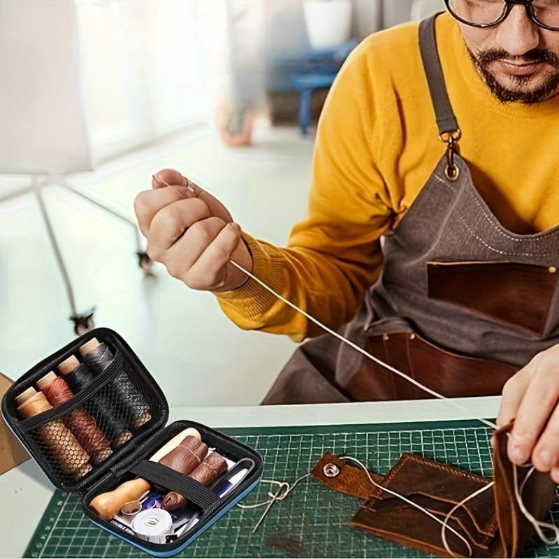 Leather Sewing Kit, Leather Re - Leatherwork Needles ulasan dan harga