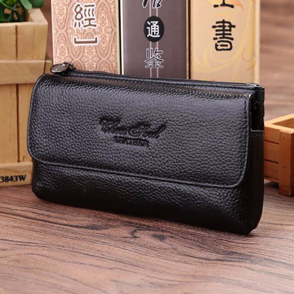 Men Fanny Waist Pack Belt Hip  - Leather Work Bag ulasan dan harga