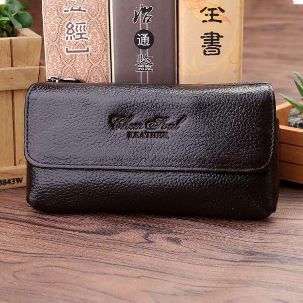Men Fanny Waist Pack Belt Hip  - Leather Work Bag ulasan dan harga
