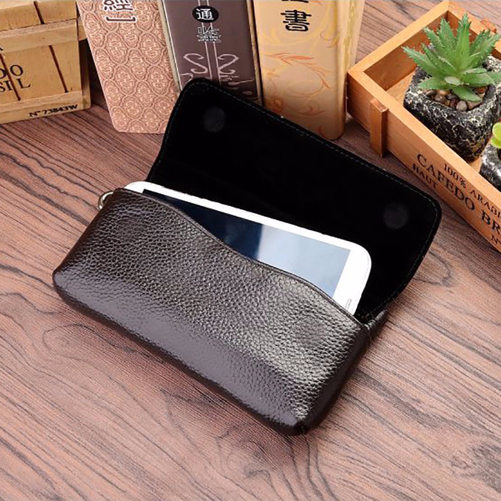 Men Fanny Waist Pack Belt Hip  - Leather Work Bag ulasan dan harga