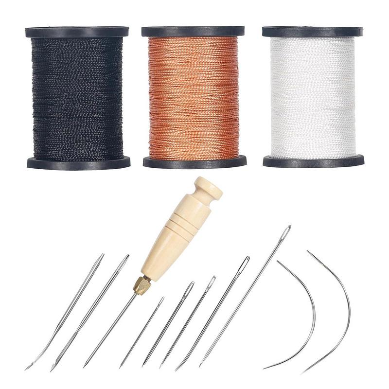 Leather Stitching Kit Heavy Du - Leatherwork Needles ulasan dan harga