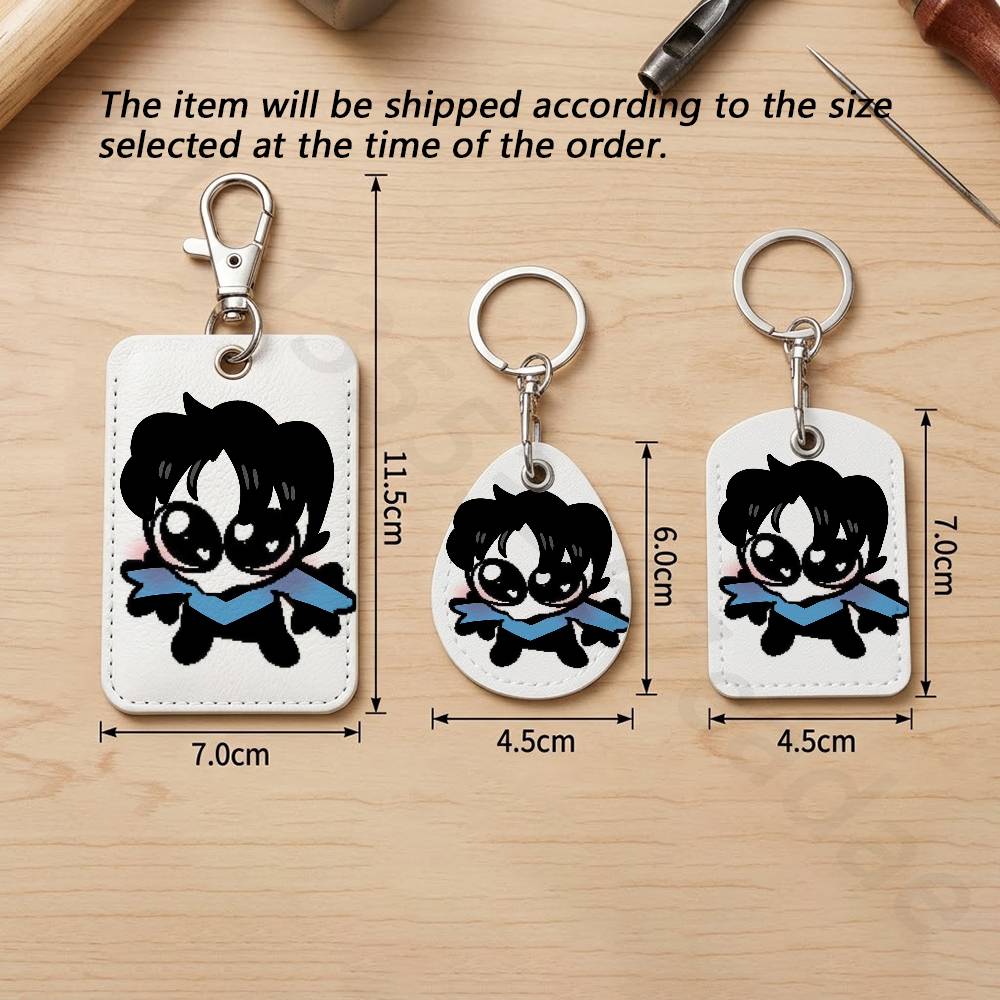 Cute D-Dick Grayson Holder Key - Leather Work ulasan dan harga