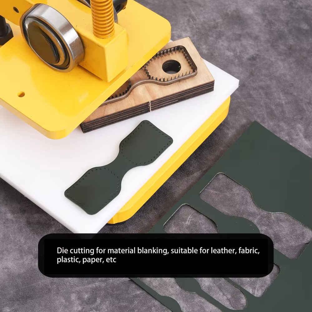 Manual Hand Press Die  for DIY - Leatherwork Hand Press ulasan dan harga