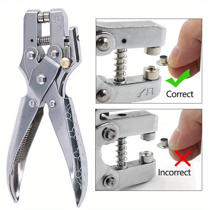 101Pcs Dual-Purpose Tool Gromm - Leatherwork Hand Press ulasan dan harga
