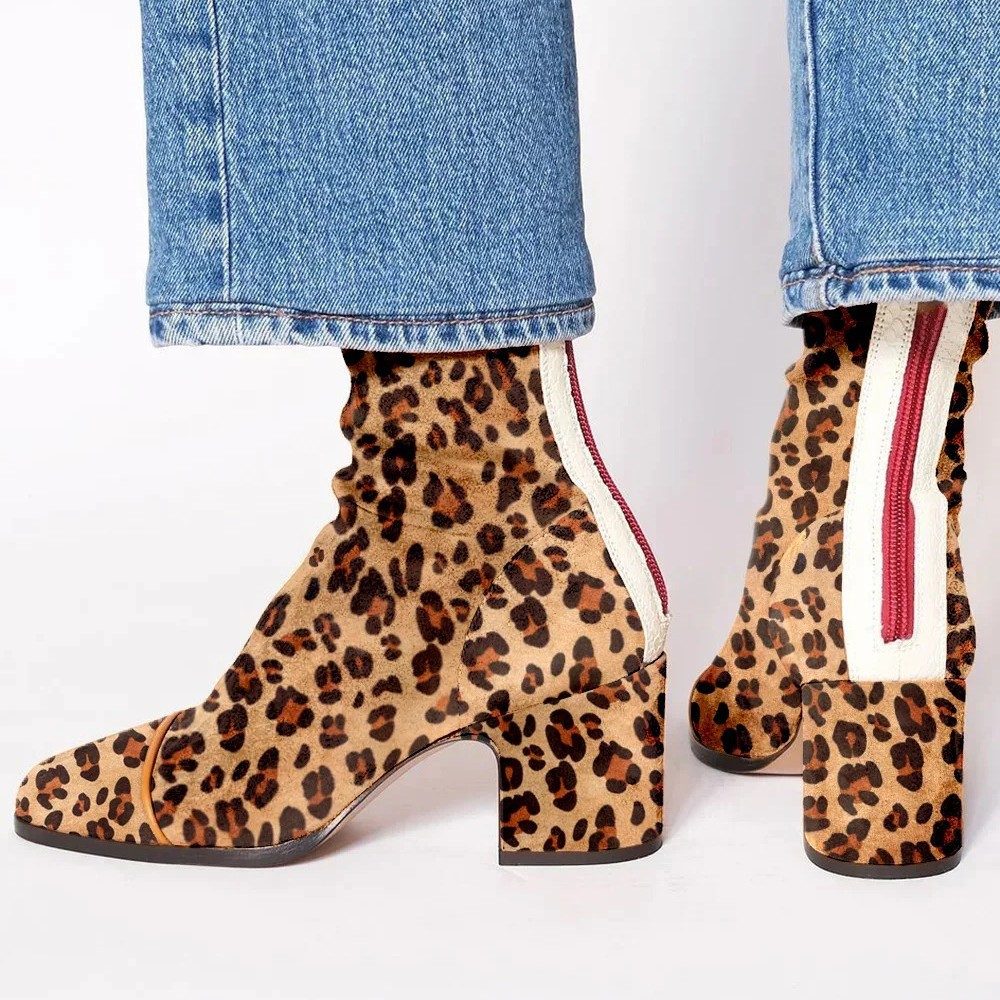 Suede Leather Women's Boots Po - Leather Work Western ulasan dan harga