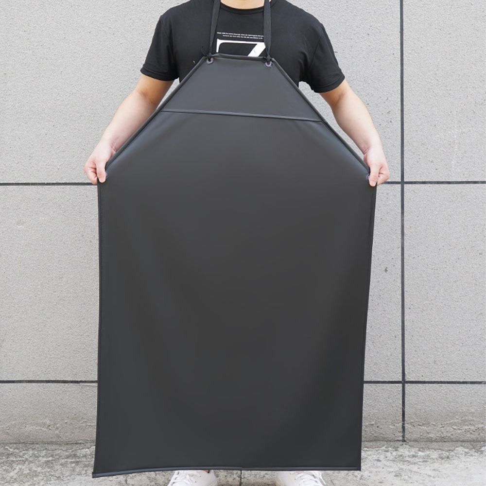 Durable PU Leather Kitchen Apr - Leatherwork Apron ulasan dan harga