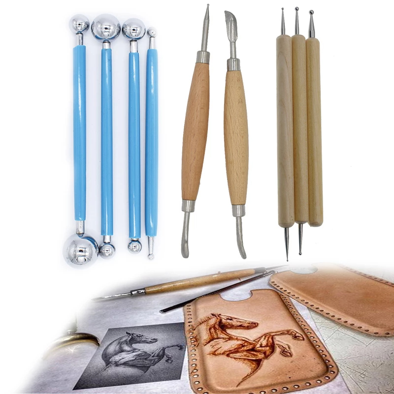 Leather Caving Tool Point Styl - Leatherwork Hand Press ulasan dan harga