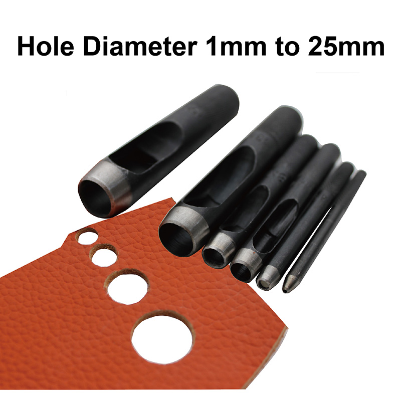 1mm 2mm 3mm 4mm 5mm 6mm 7mm 8m - Leatherwork Punch ulasan dan harga