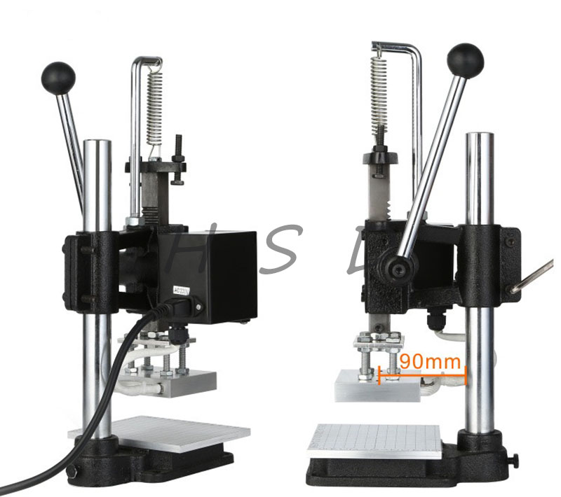 Manual Heat Press Stamping Mac - Leatherwork Hand Press ulasan dan harga