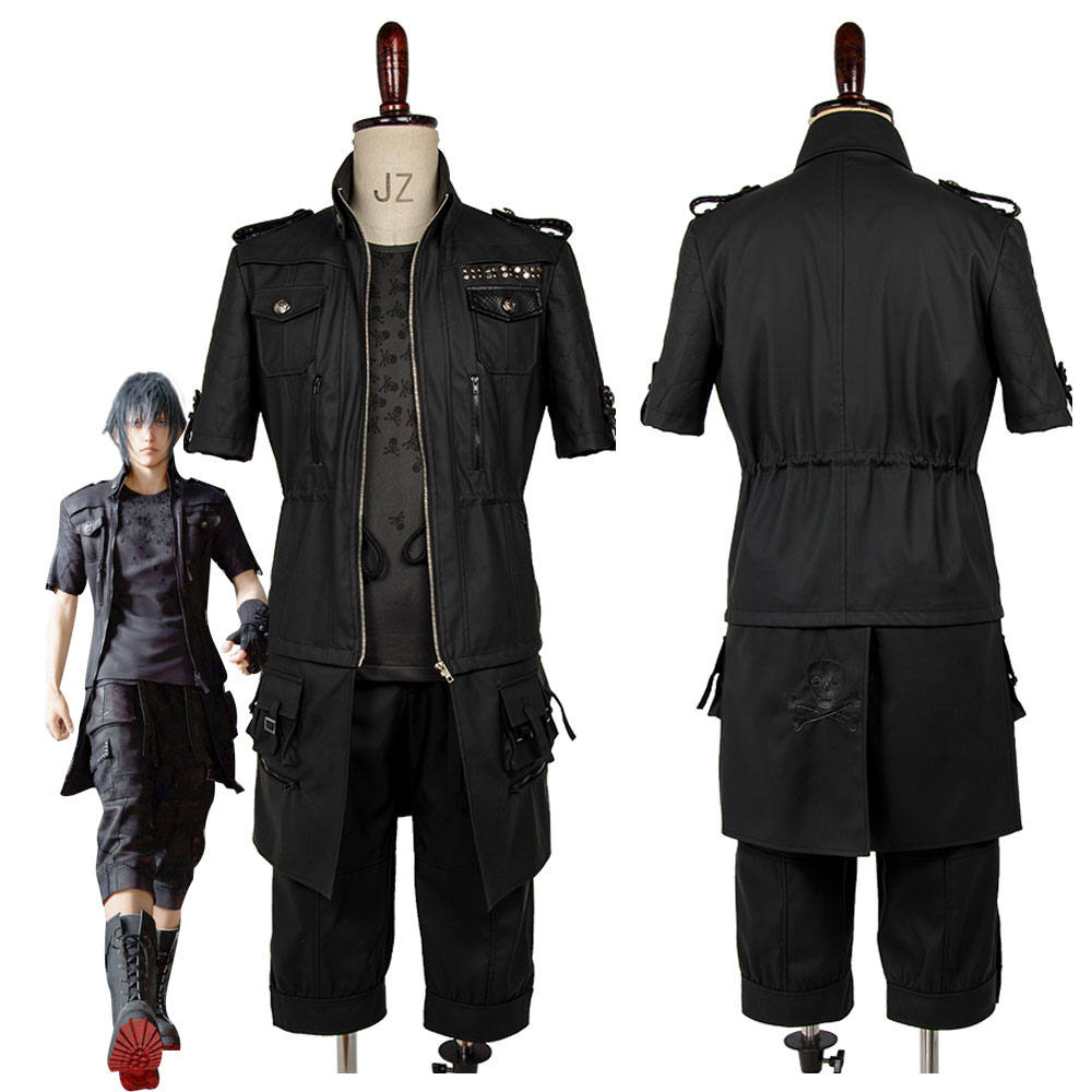 Adult Final Fantasy XV FF15 No - Leather Work Pants ulasan dan harga