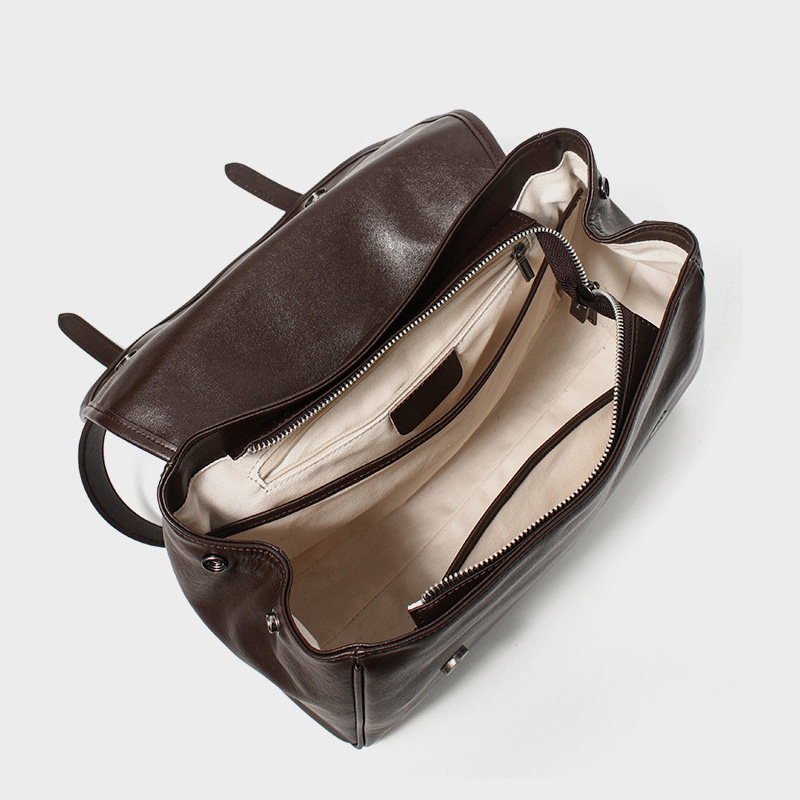 Female Vintage Soft Split Leat - Leather Work Womens Backpack ulasan dan harga